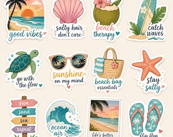 Beach Vibes #1 Sticker Pack