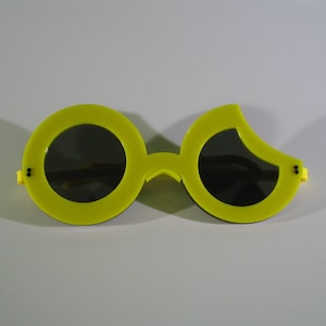 Glasses anime Yellow Sun crescent Moon cosplay costume