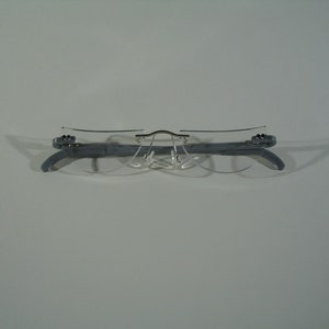 Anime witch crescent moon cosplay costume plastic glasses.