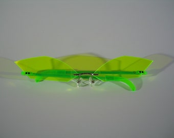 Fluorescent Green G1 U001M Cosplay costume Glasses