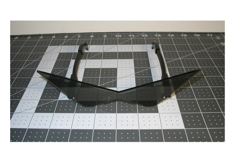 Mini V round bottom cheek pointy interchangeable anime cosplay costume glasses image 3