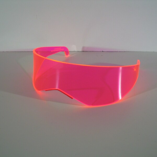 Anime cosplay visor pink wrap cosplay costume glasses