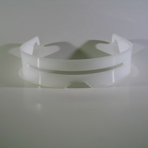 Anime Bred platt slits cosplay-kostym Glasögonvisir