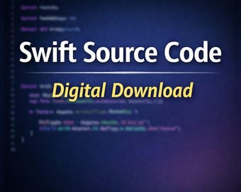 Swift-Quellcode – Digitaler Download