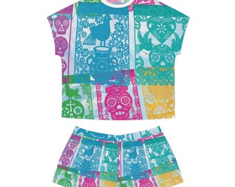 Women's Papel Picado Short Pajama Set