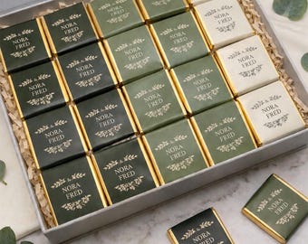 Chocolate Favors, Personalized, Wedding,Engagement, Birthday, Baptism Custom Chocolates