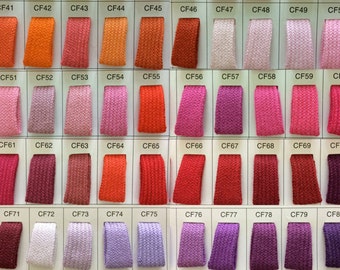 Cotton Cord - 12 Yards of 11mm Cotton Flat String Cord ( 200 colours available for choose )