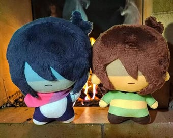 Deltarune Kris-knuffel, chibi Kris-knuffel, zacht gevulde pop cadeau
