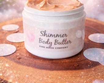 Masło do ciała Over The Moon Gold Shimmer – 8 uncji.