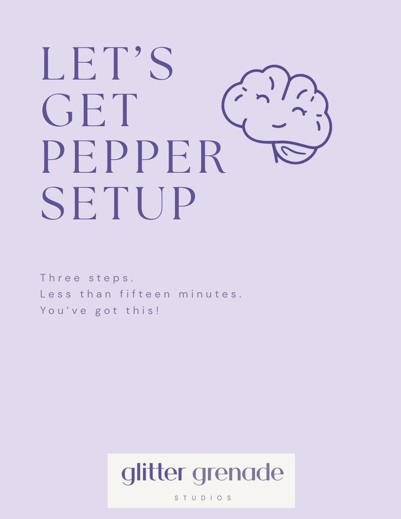 AI Prompt Pack for Mental Load Organization, Meet Pepper - Your Backup Brain (PDF) image 8
