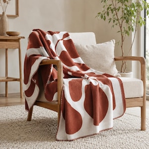 Soft Jacquard Throw Blanket, Imitation Cashmere Bedspread, Cozy Sofa Cover, Classic Design Blanket, Warm And Comfortable, Home Decor