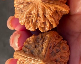 Sceau impérial de qualité collection, tête de lion à trois arêtes, noyer de Wenwan, noyers, 39 mm, paire TR008, exercice manuel de méditation, jouet en bois pour bouger