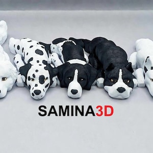 Cute 3D Printed Dog Keychain – Backpack Keychain – Dog Lover Gift – Puppy Keyring – Bag Charm image 6