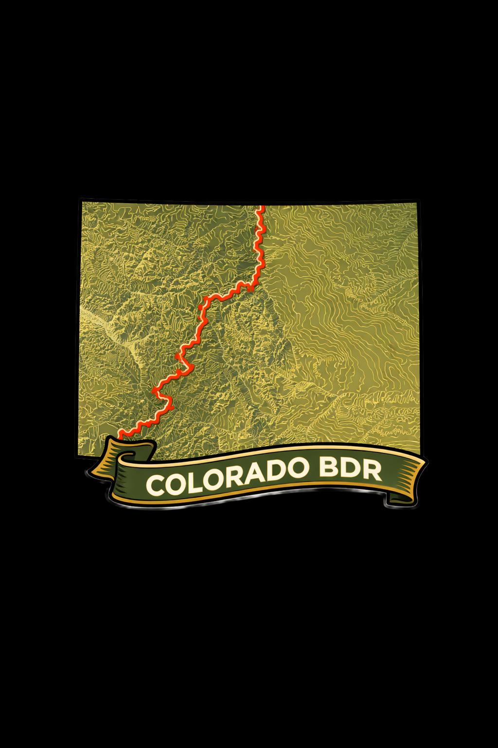 Colorado BDR Overland Sticker | Backcountry Discovery Route Sticker ...