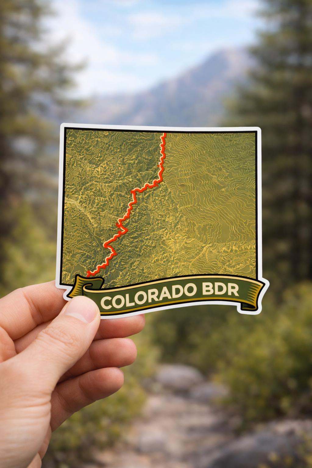 Colorado BDR Overland Sticker | Backcountry Discovery Route Sticker ...