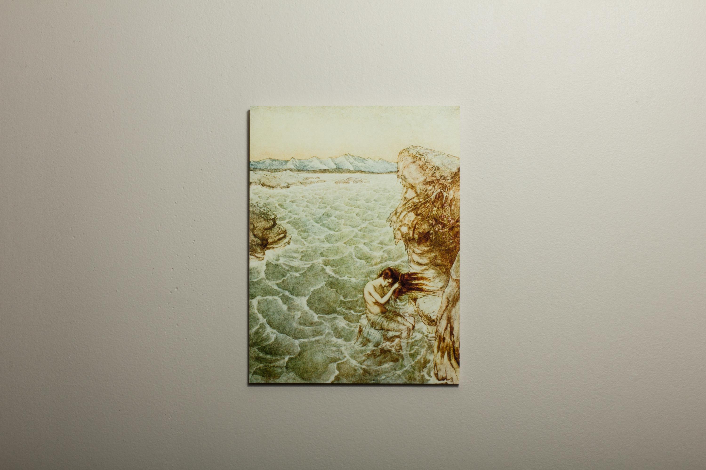 Arthur Rackham Sirens Arthur Rackham Mermaid Print | Vintage Mythology Illustration | John ...