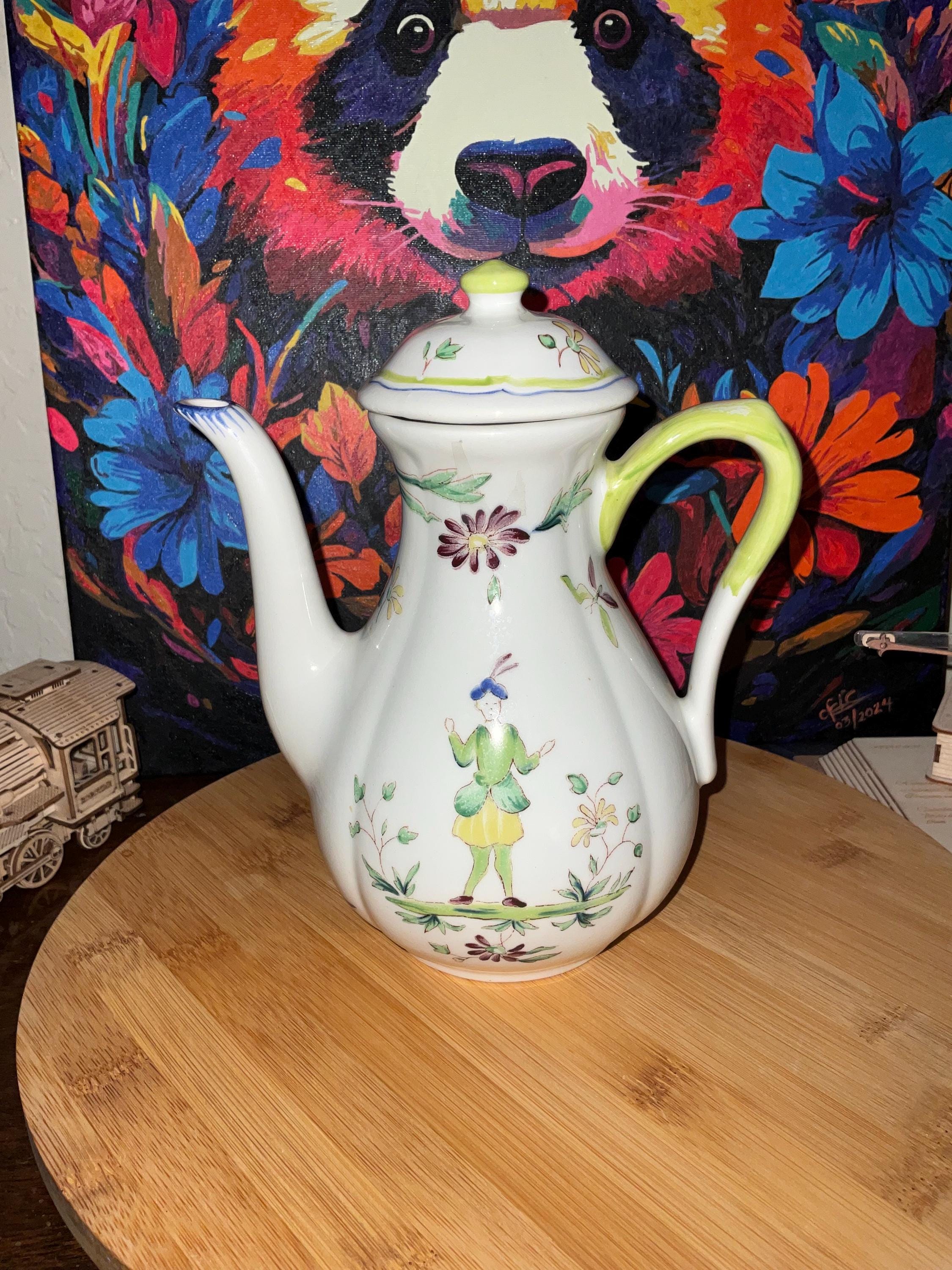 Vintage French Moustiers Pottery - Etsy