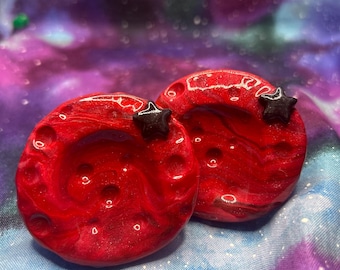 Blood Moon Worry Stones