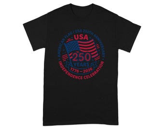 アメリカ建国250周年記念Tシャツ｜アメリカ国旗独立記念日Tシャツ、愛国的な1776-2026年建国200周年記念ギフト