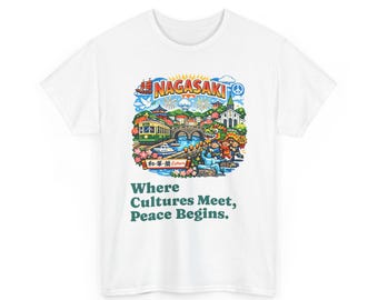 長崎、日本Tシャツ、ワカランカルチャー、文化が出会う場所、平和が始まるTシャツ