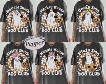 Disney Halloween Ghost Bad Club Shirt, Disney Halloween Family Matching Shirt, Spooky Disney Trip Shirt, Matching Group Costume
