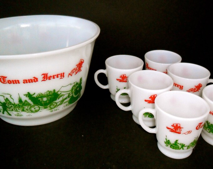 Tom and Jerry Eggnog Set Etsy