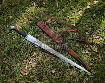 Handcrafted Medieval Style Longsword - Type XVIIIc Inspired - High Carbon Steel Blade - Historical Replica Sword