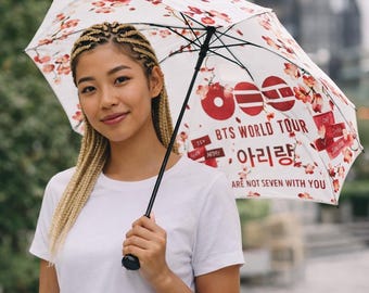 BTS No somos siete Arirang Paraguas de flor de cerezo