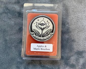 Pastillas de cera aromáticas con manzanas y bourbon de arce