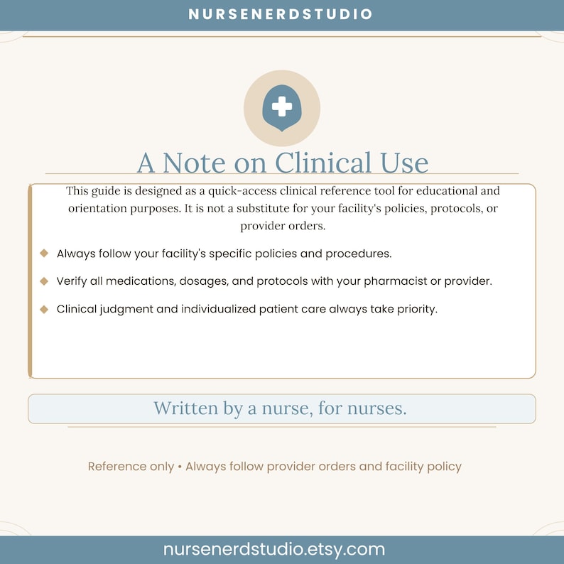 New Grad RN Emergency Room Reference Guide | 37-Page ER Nursing Cheat Sheet | PDF Download image 7
