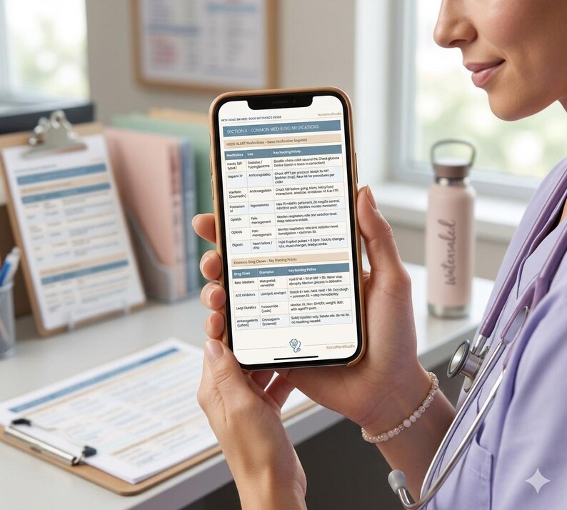 New Grad RN Emergency Room Reference Guide | 37-Page ER Nursing Cheat Sheet | PDF Download image 6