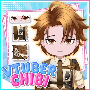 カスタムVTuberちびキャラアバター｜Live2Dかわいいアニメ依頼｜ストリーマーマスコット｜Twitch YouTubeキャラクター