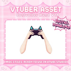 Gaming Controller Hands | Live2D VTuber Animated Asset
