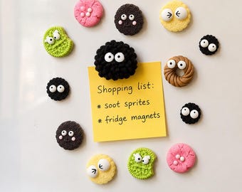 Studio Ghibli Fridge Magnets, 20 Studio Ghibli fridge magnets, Gift idea