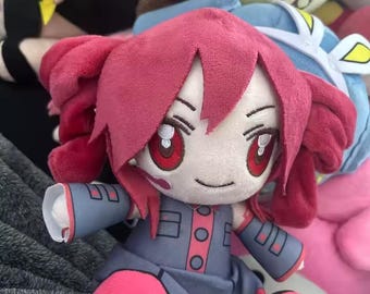 Kasane Teto Inspired Plush Toy – Kawaii Anime Doll Cute Stuffed Plushie
