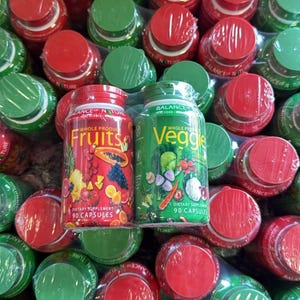 Balance of Nature Fruits & Veggies Whole Food Supplement (90 Capsules Each) image 5