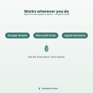 Personal Trainer Program Builder Spreadsheet | Build & Send Client Workout Programs | Google Sheets, Excel, Numbers image 8