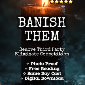 FÖRVISA DEM: Ta bort tredjepartsförtrollning + GRATIS läsning | Eliminera konkurrens | Förvisningsritual | Samma dag-besättning | Digital nedladdning
