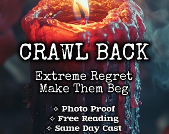 REGRESA A TI: Hechizo de Arrepentimiento Extremo + Lectura GRATIS / Haz que te rueguen / Ritual de Regreso a Mí / Lanzamiento Urgente / Descarga Digital