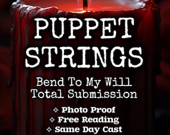 MARIPET STRINGS: Hechizo para doblegarse a mi voluntad + Lectura GRATUITA / Ritual de sumisión total / Magia de dominación / Lanzamiento urgente / Descarga digital