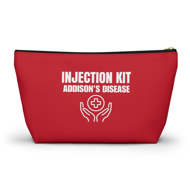 Addison’s Disease Injection Kit Personalized Medication Pouch, Custom ...