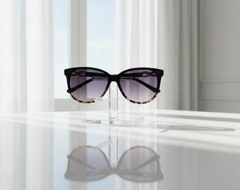 Trendy Cat Eye Oversized Sunglasses, Retro Punk Women Sunglasses, Vintage Beach Summer Vacation Shades