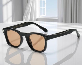 Vintage Retro Square Sunglasses, Trendy Unisex Fashion Glasses, Everyday UV Protection Eyewear Gift