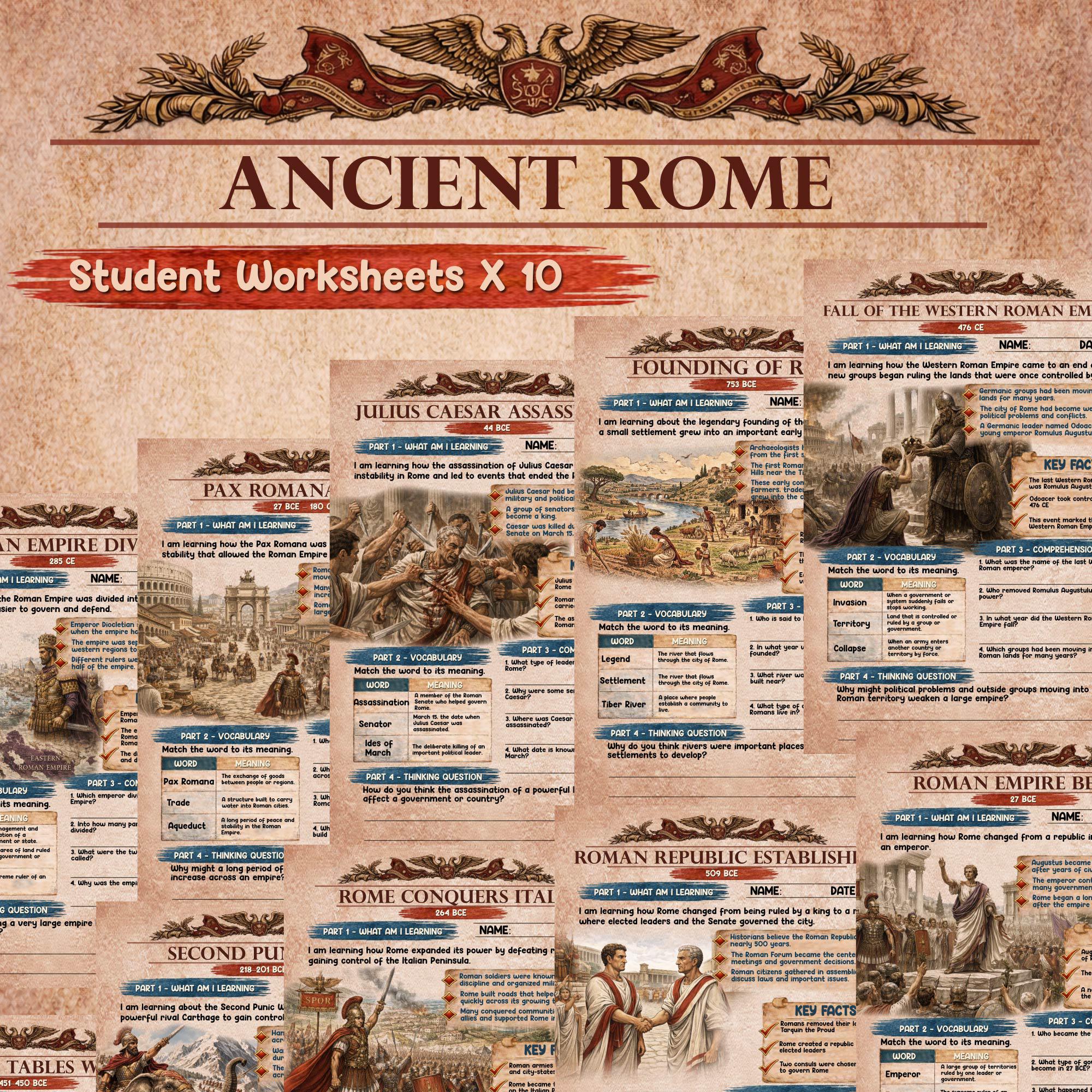 Ancient Rome Timeline Resource Pack - Etsy Australia