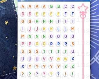 DIY Friendship Bracelet Junk Journal Sticker Sheet