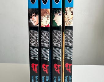 Colección de manga en inglés Ghost Hunt Vol. 1–4 / 2005–2006 Del Rey Paperbacks / Agotado