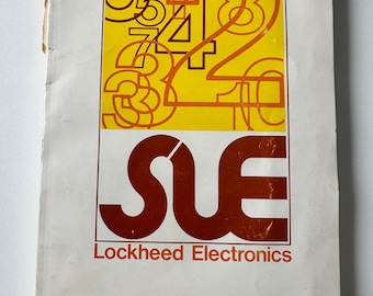 Manual de informática SUE de Lockheed Electronics / Manual de informática antiguo de 1973