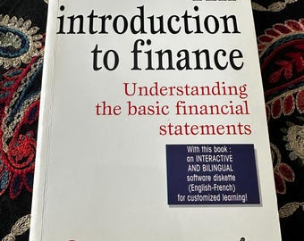 An Introduction to Finance Youssef F Bissada | 1998 Paperback with Floppy Disk