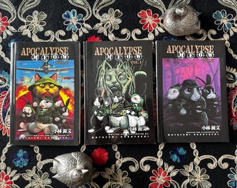 Apocalypse Meow Vols 1-3 Motofumi Kobayashi | English ADV Manga Set