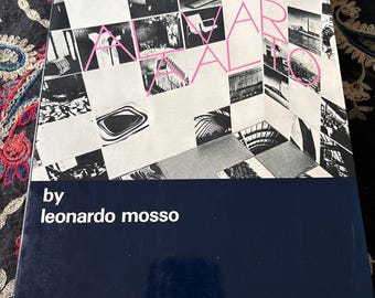 Alvar Aalto Systematic and Structural Reading Leonardo Mosso | 1981 Signed First Edition